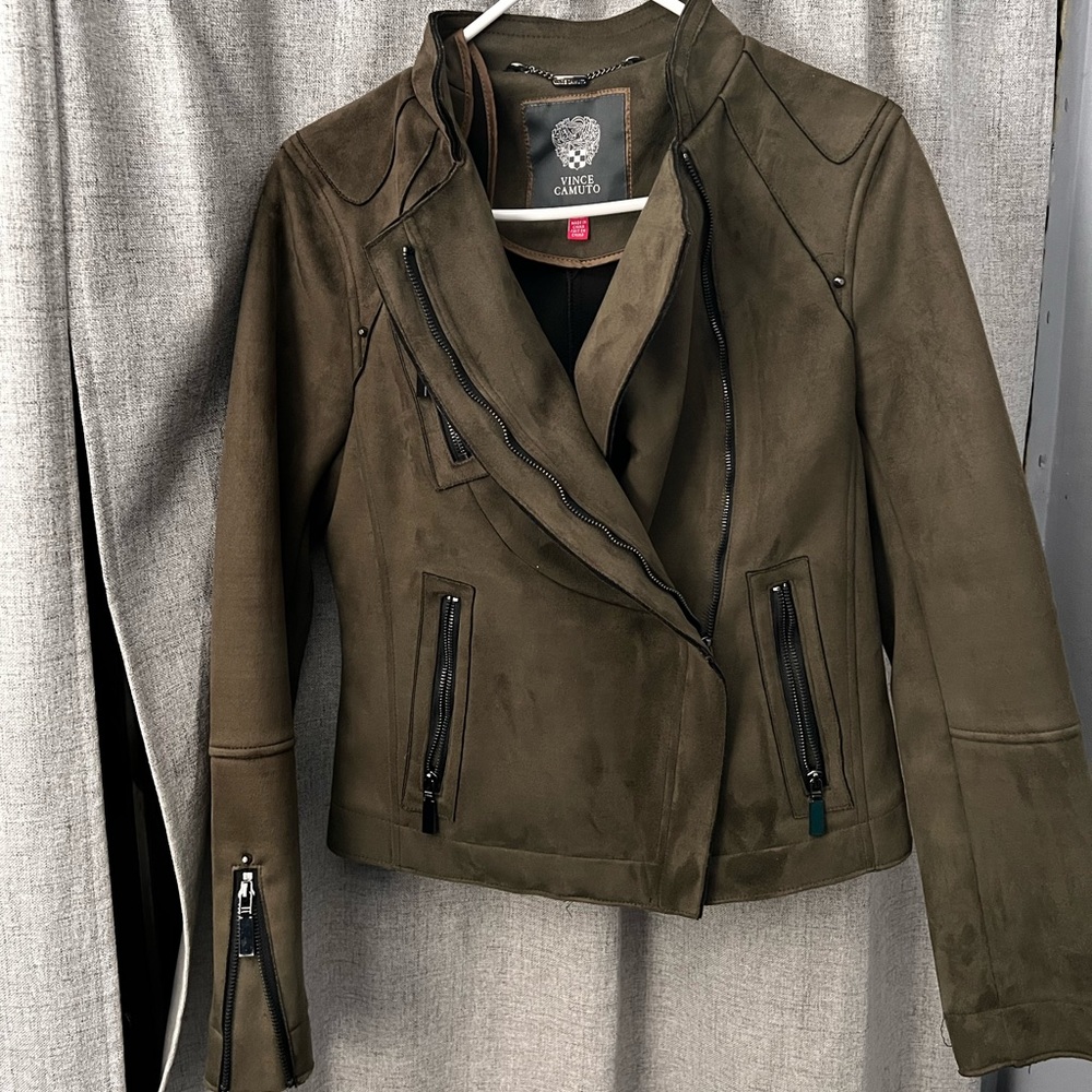 Vince Camuto, bomber jacket.